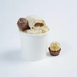 Ferrero Rocher Saj Ice Cream