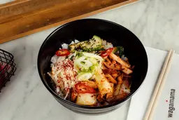 chicken gochujan rice bowl
