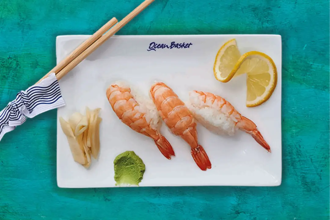 Nigiri Prawn 3 Pcs