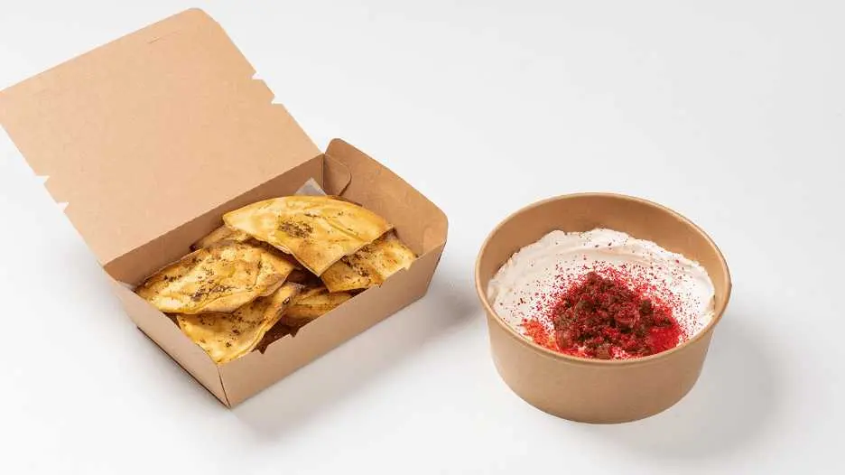 Labnah with eggplant