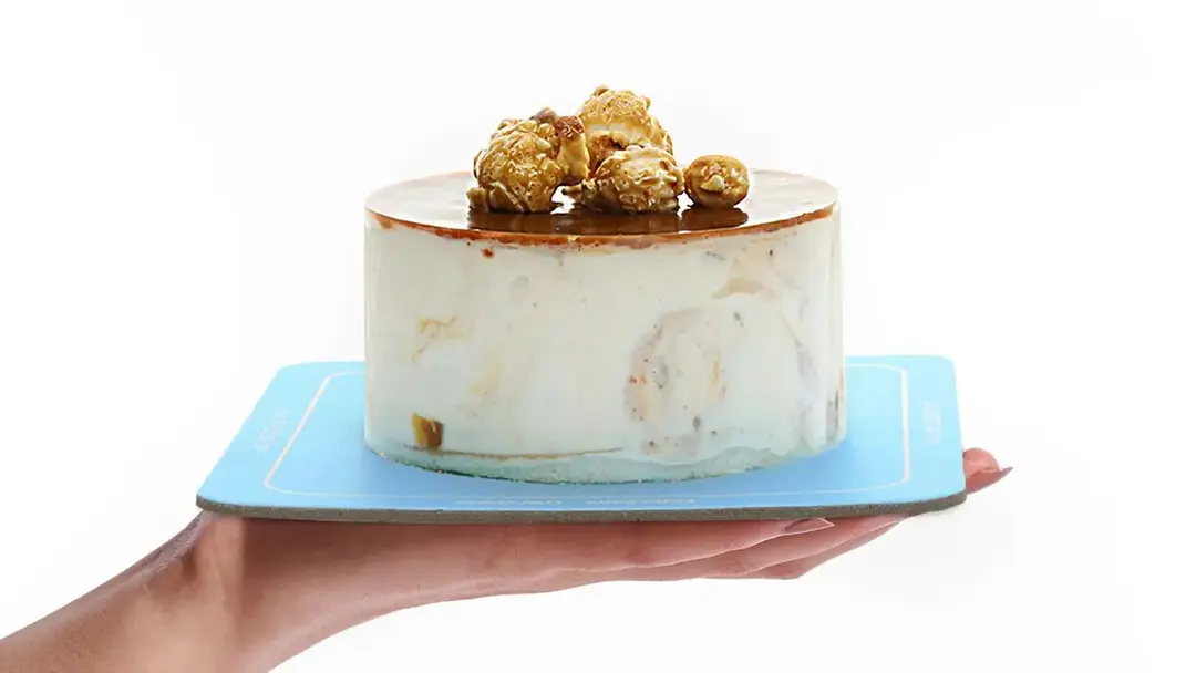 Small toffee cake