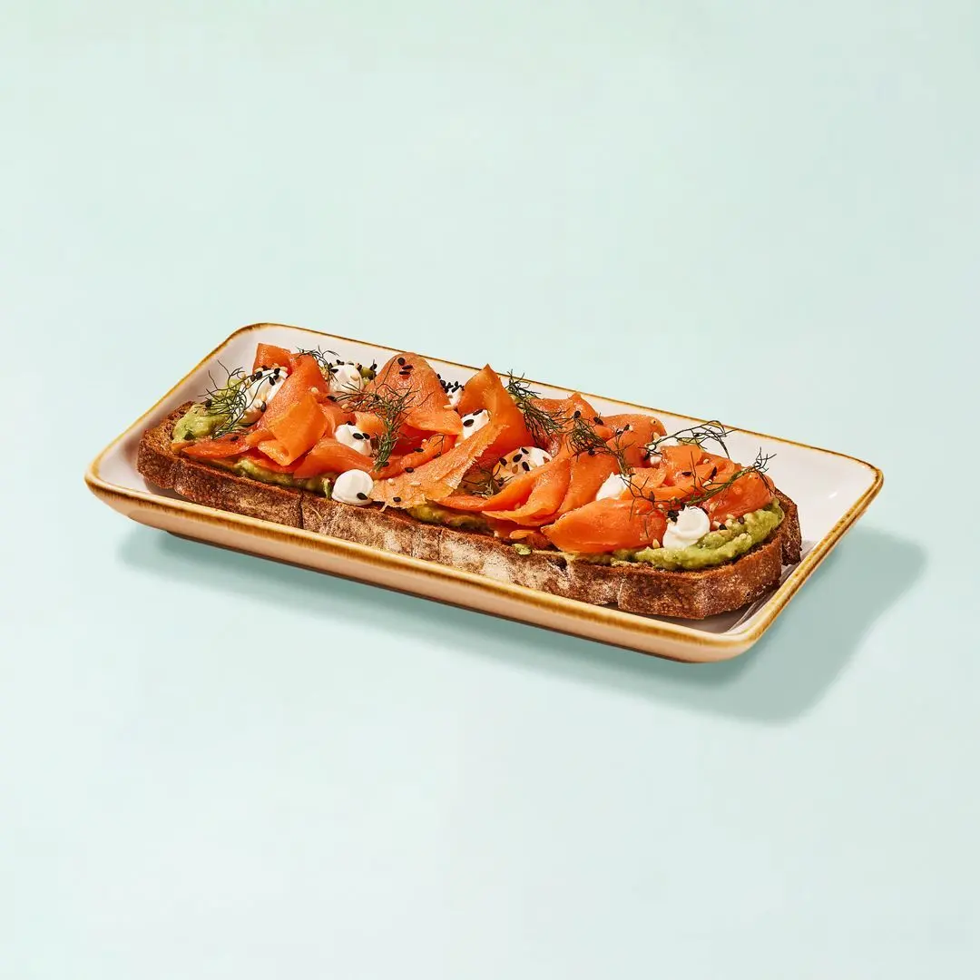 Smoked Salmon & Labneh Tartine