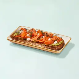 Smoked Salmon & Labneh Tartine
