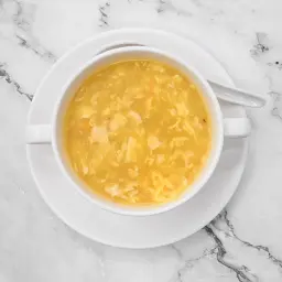 شوربة الدجاج بالذرة