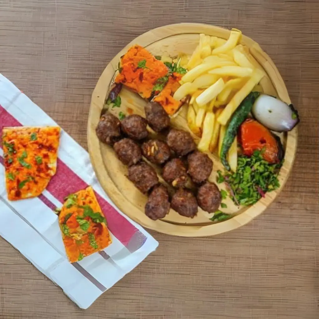 مبشور لحم مع رز