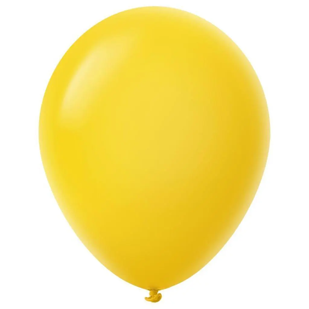 Yellow balloons