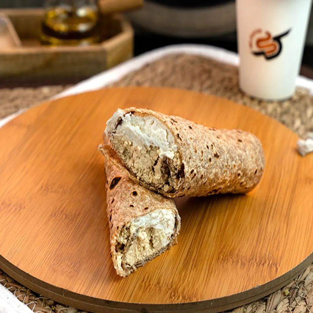 فطيرة حلاوة طحينية بالجبن