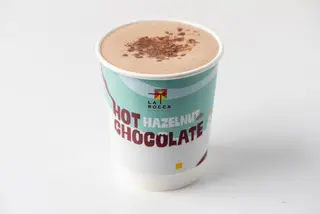 Hazelnut hot chocolate