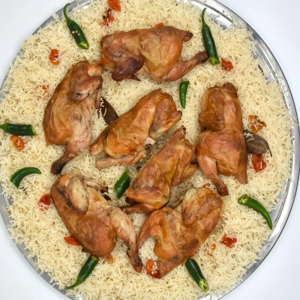 Hasawi Mandi with Chicken