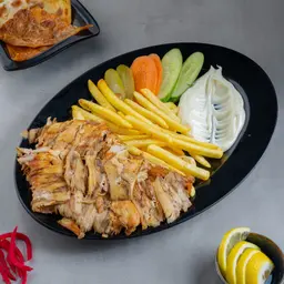 صحن شاورما دجاج