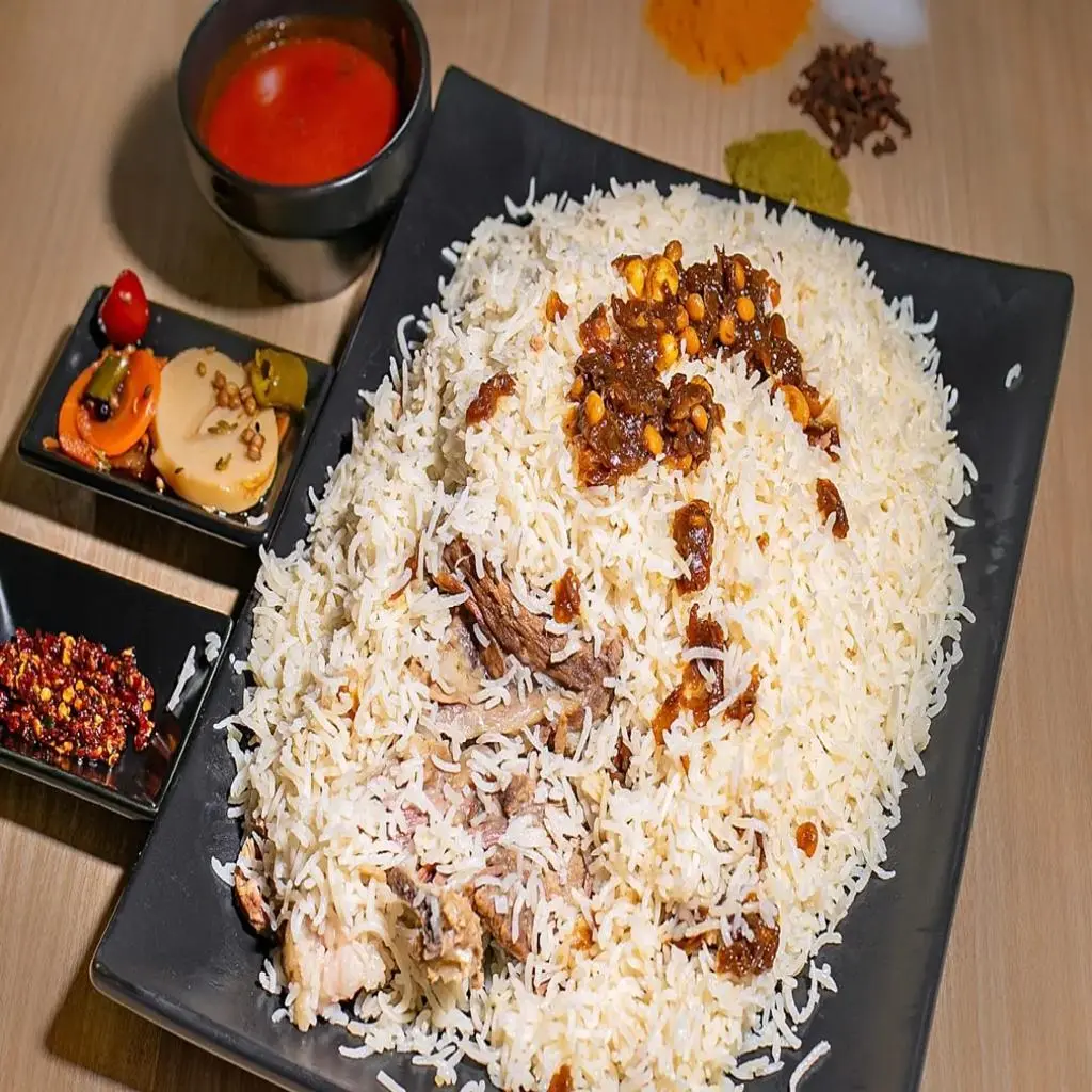 Wild Kabsa with Naeemi Meat
