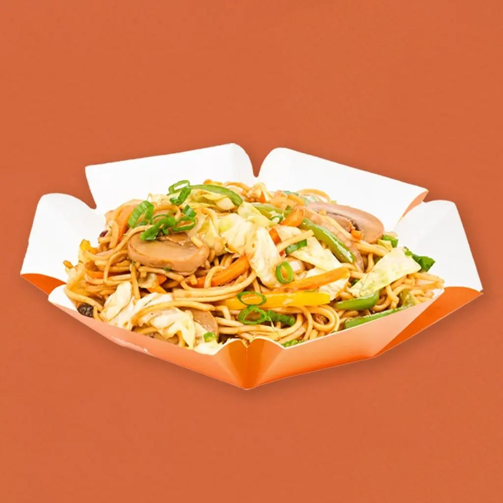 Vegetables Fire Wok Noodles