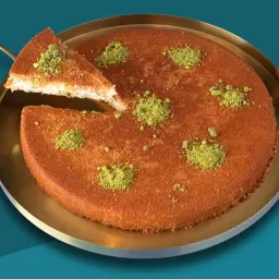 كنافة ناعمة بالقشطة ربع كيلو