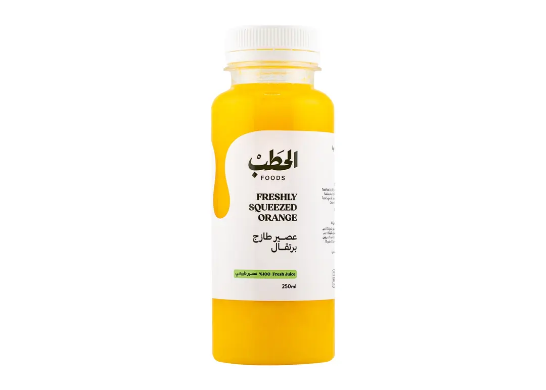 الحطب عصير برتقال طازج 250مل