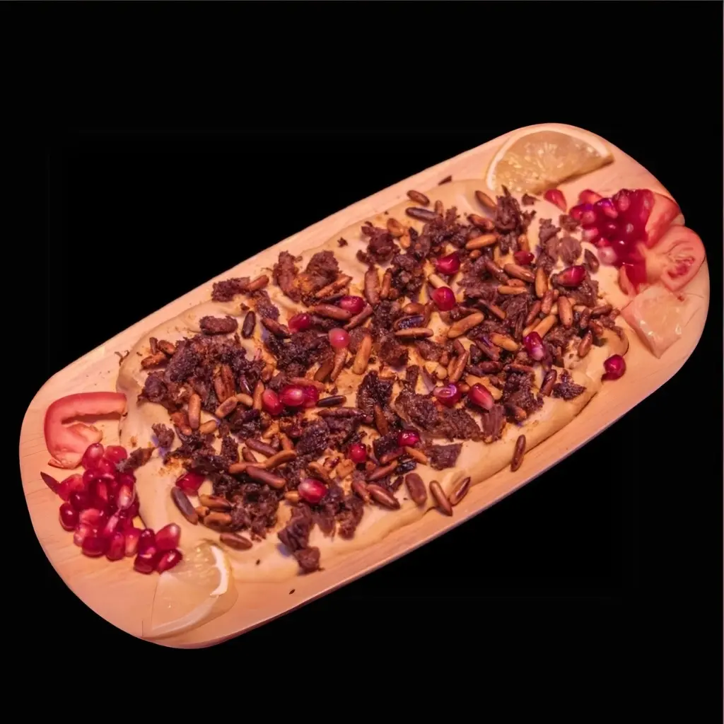 Hummus with Meat