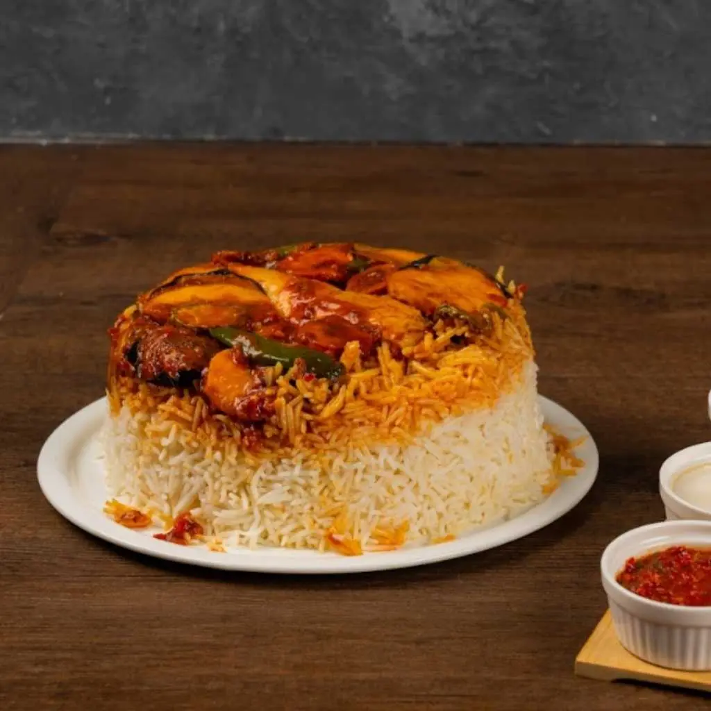 Maqlubah Chicken For Two People