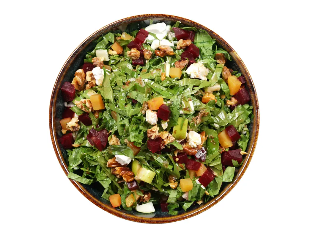 Beetroot and apple salad
