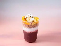 Peach Mango Banana Parfait