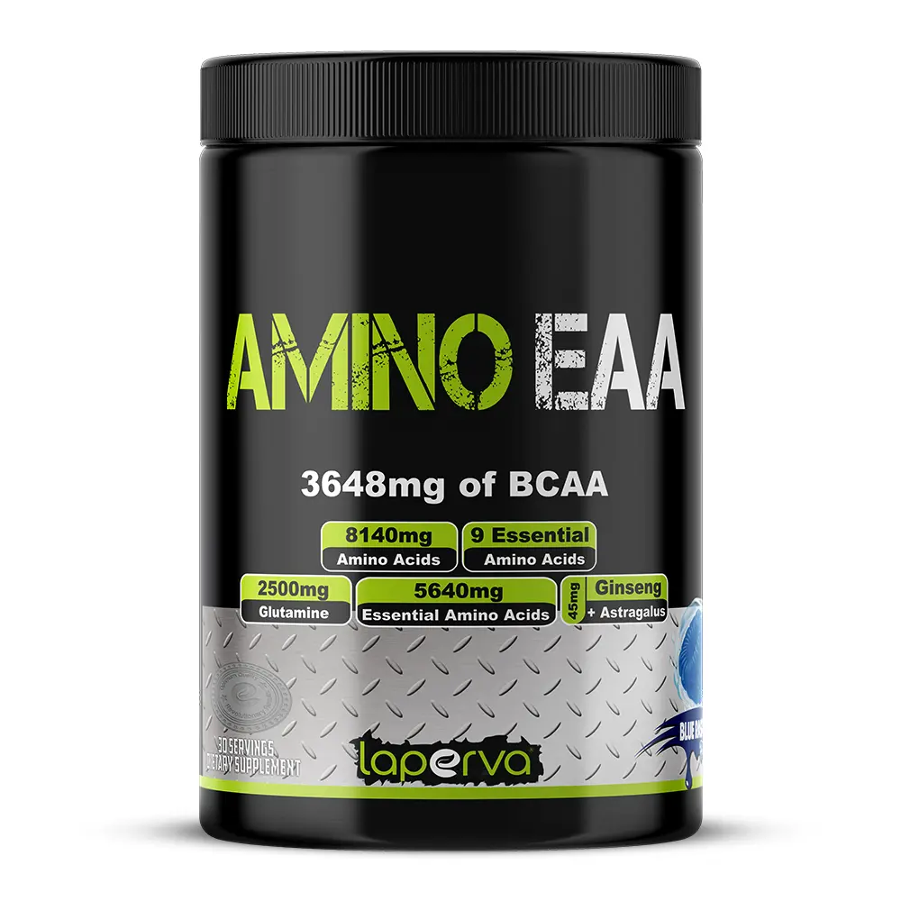 Laperva Amino EAA + Glutamine Blue Raspberry 390 Gm