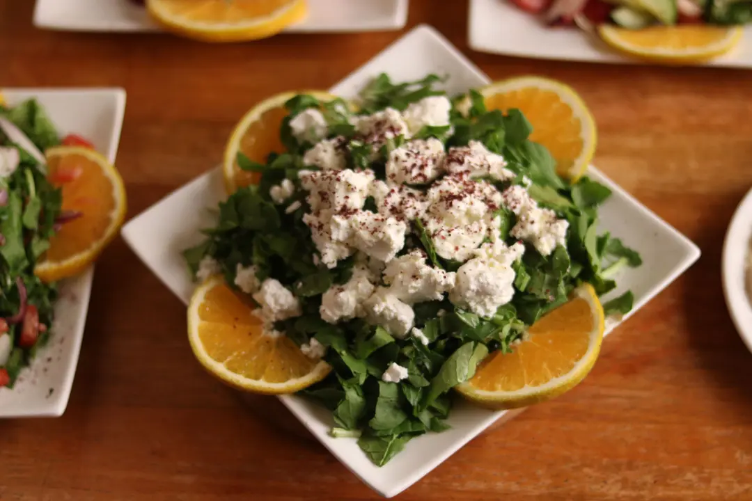 Rocket Salad with Cheese