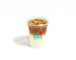 Ice latte caramel