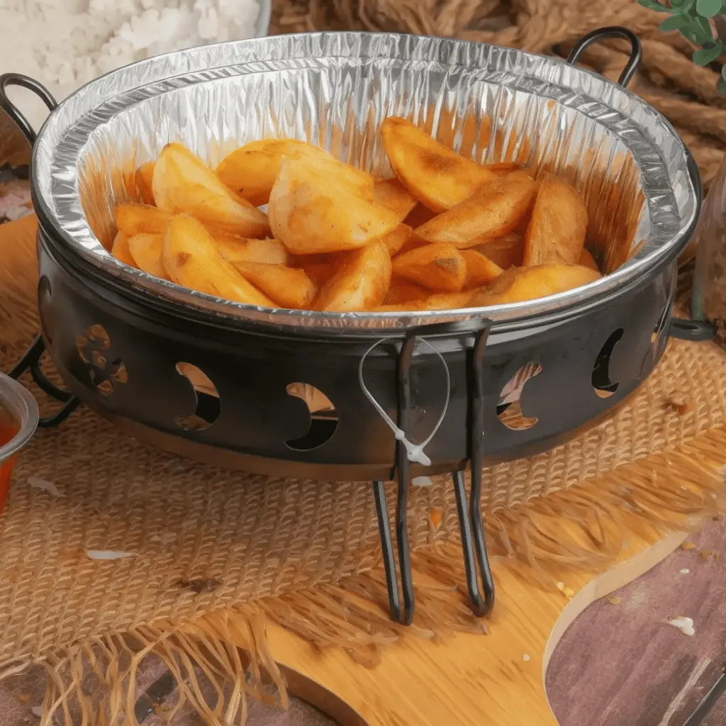 بطاطس ودجز مشوية