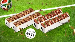 Free box of mix flat coins when you buy three Boxes