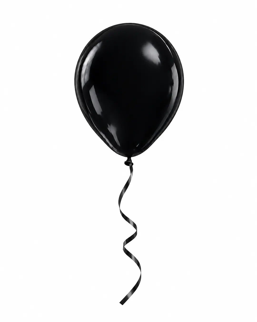 Black Helium Balloon