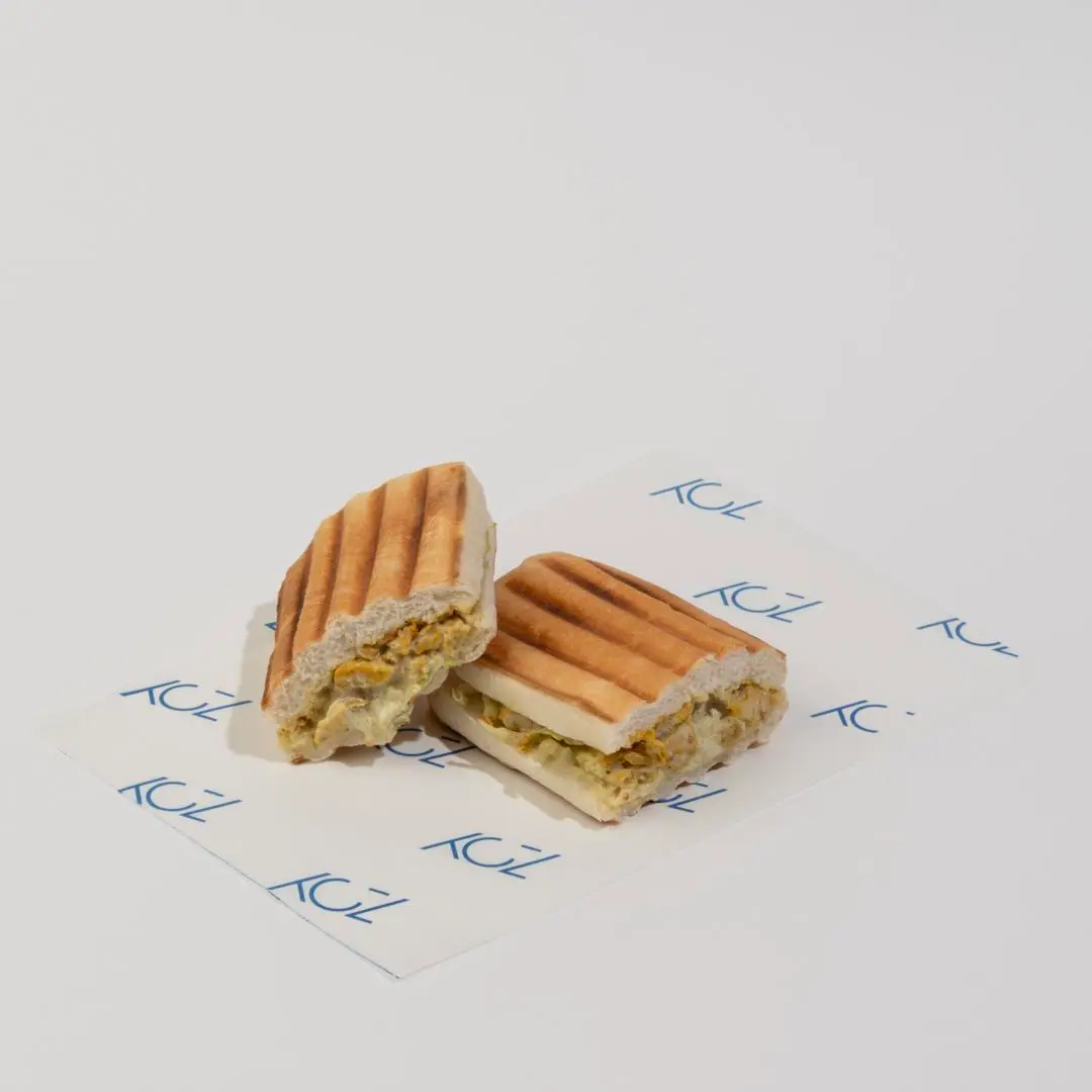 Alfredo Chicken Panini