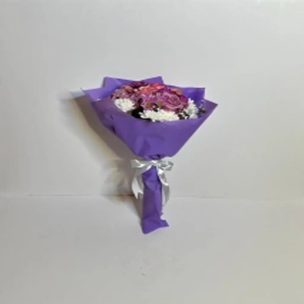 Rose Bouquet with Cherry