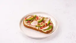 Avo Hummus Toast