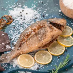 دنيس بالبطاطس والكريمة