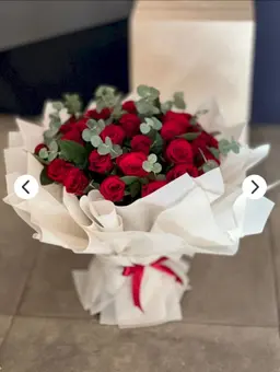 بوكيه ورد طبيعي 6