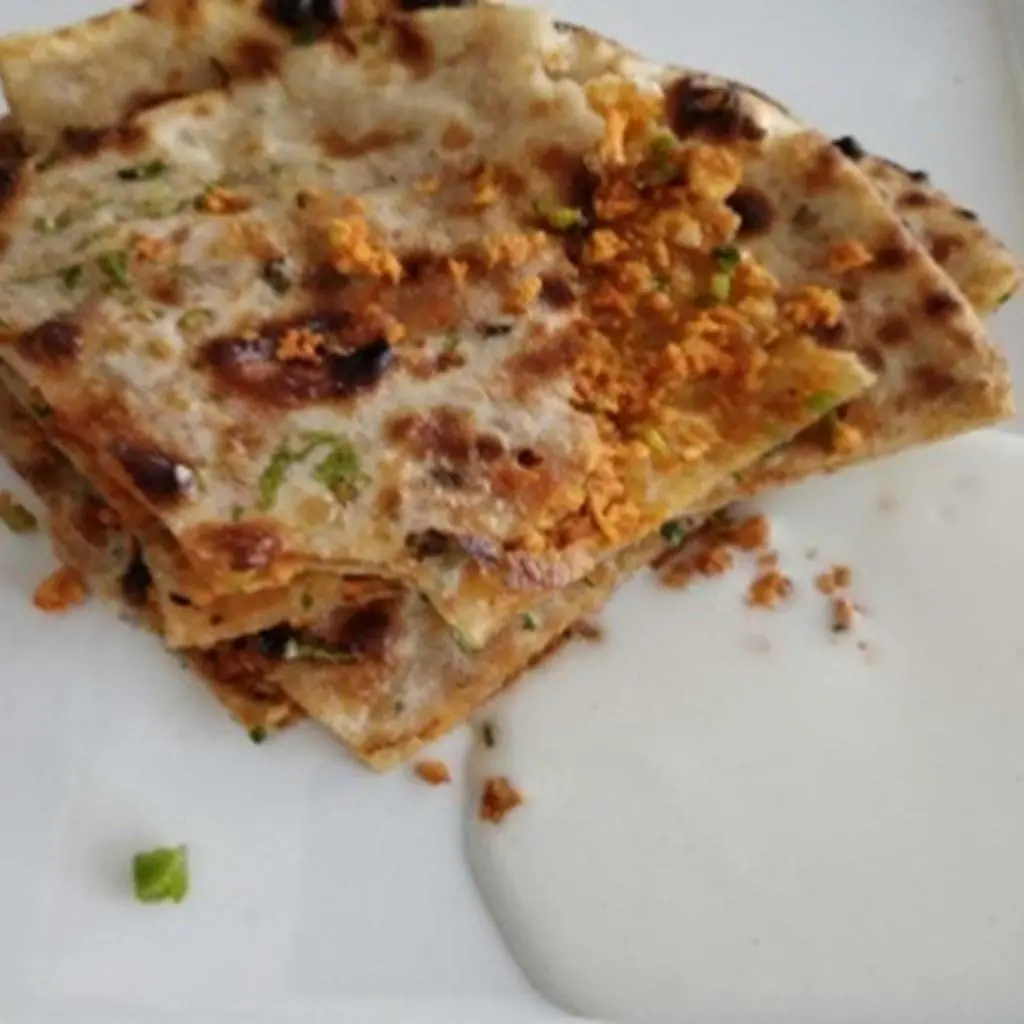 Chicken Paratha Bread