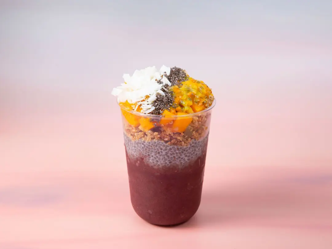 Passion Fruit Mango & Coconut Parfait