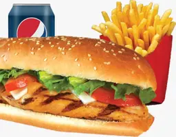 Grilled Kudu Sandwich Meal