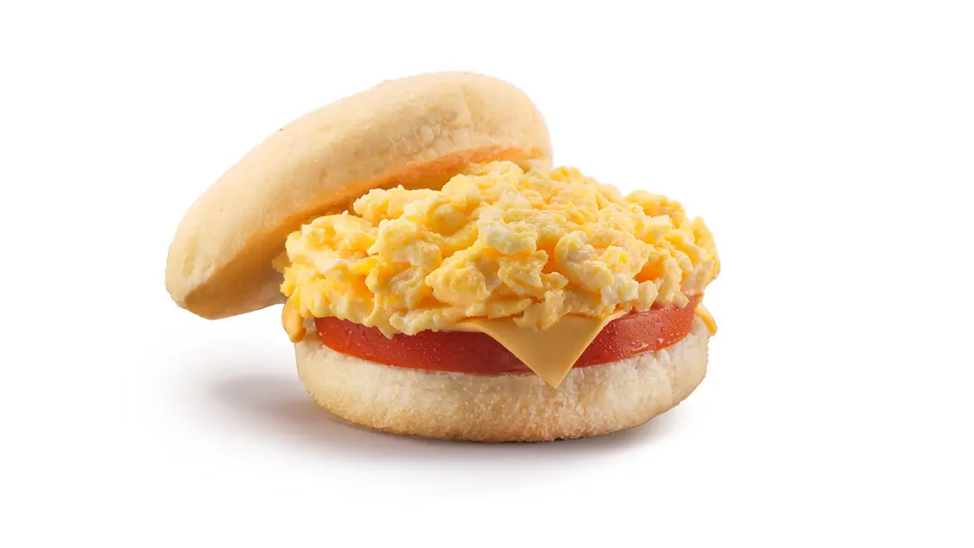 Cheesy Scrambled Egg Tomato