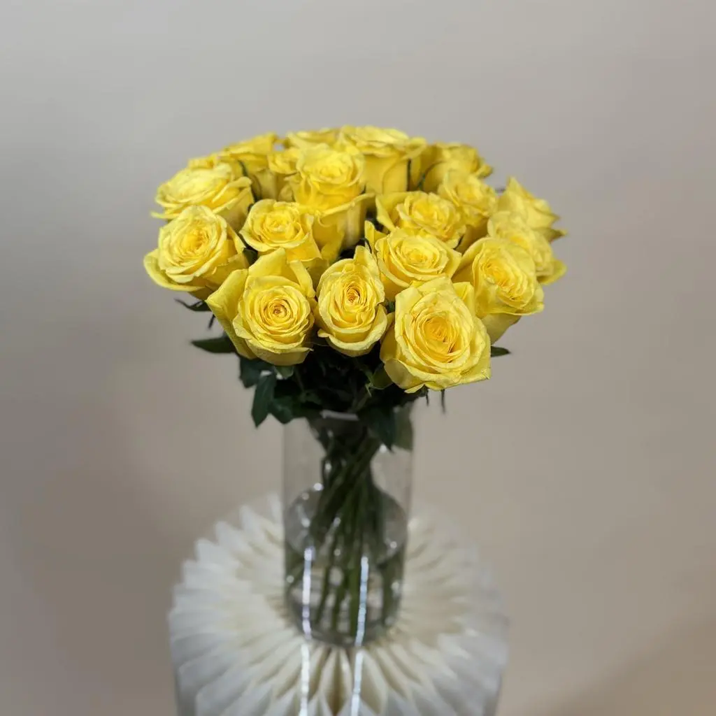 Golden Sunrise Vase