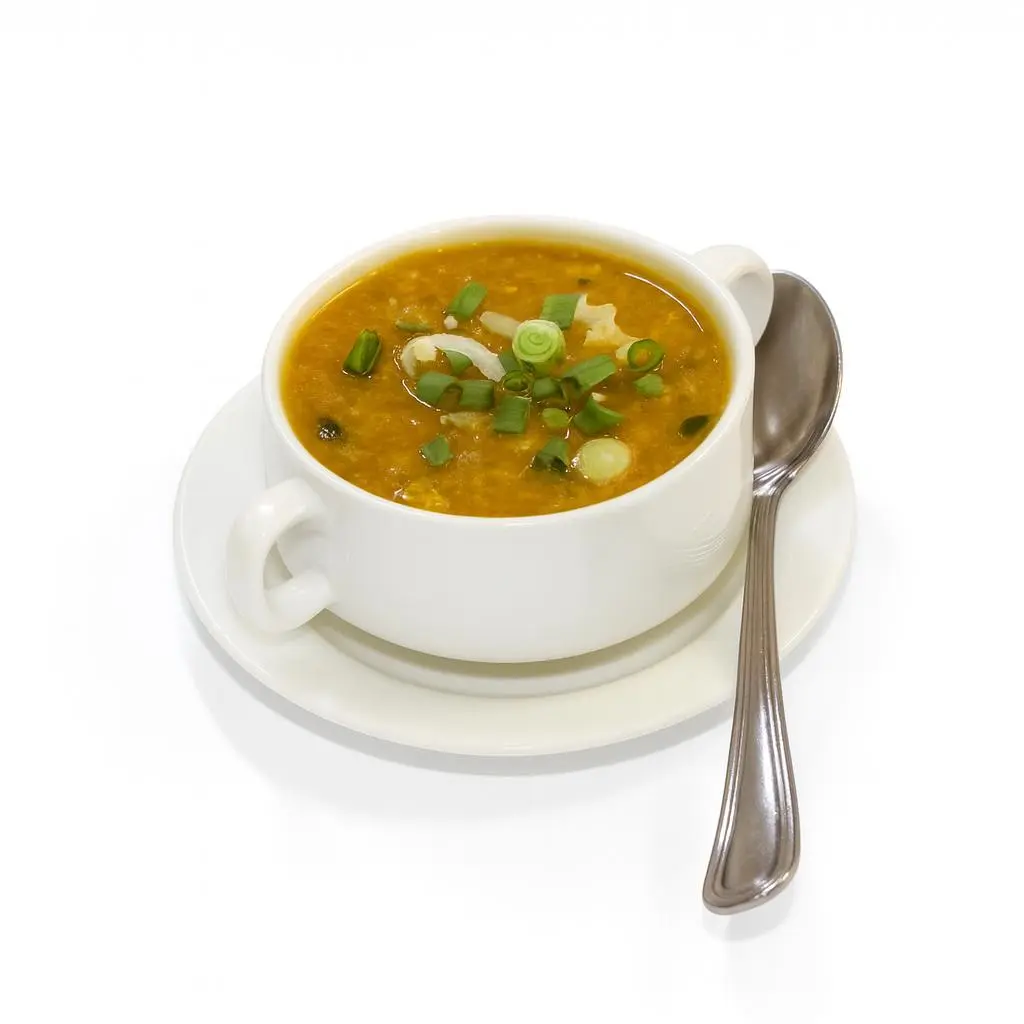 شوربة دجاج مع الخضروات
