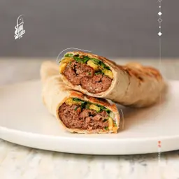 Meat kebab sandwich