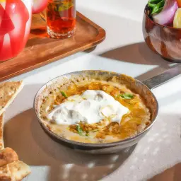 Qalaba with Cream Cheese