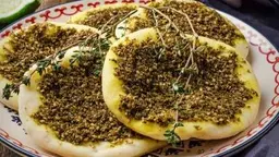 مناقيش لبنة زعتر