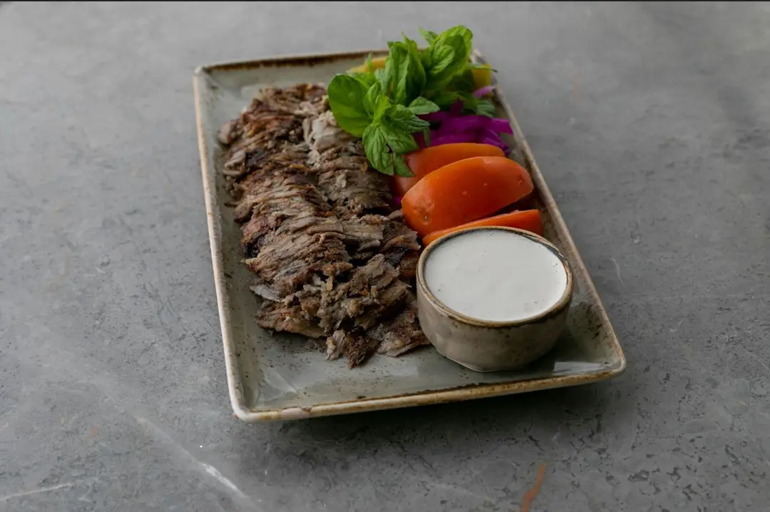 Shawarma Veal Platter