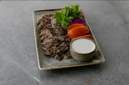 Shawarma Veal Platter