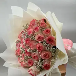 باقة وردية