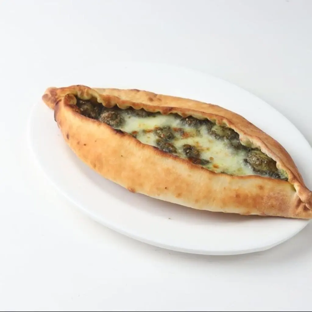 Spinach with Labneh Mankoushe
