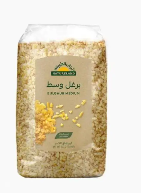 برغل وسط 500جم عضوى