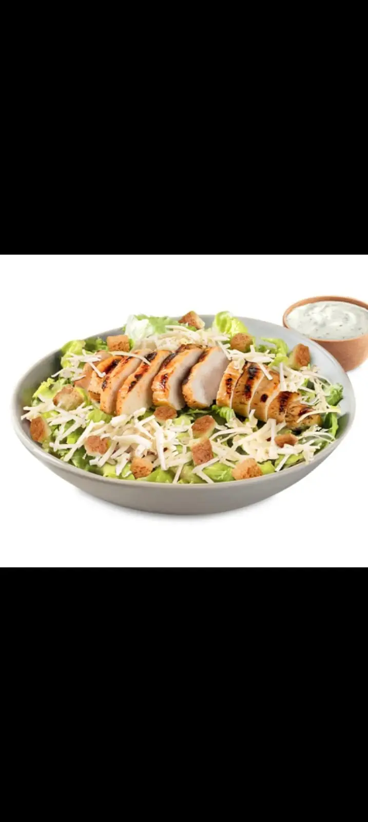 Chicken Caesar salad