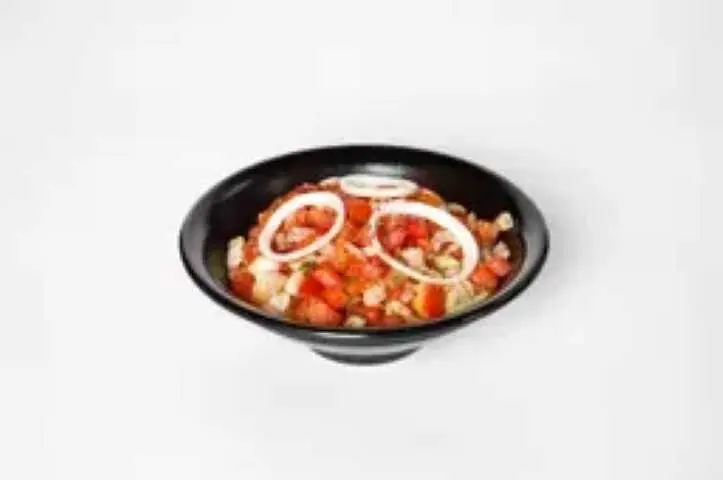 Onion and tomato salad