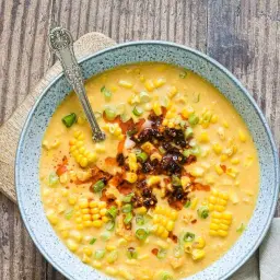 شوربة ذرة حلوة